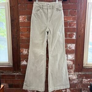 Rolla's Eastcoast Corduroy Flares Seafoam Green Sz 27